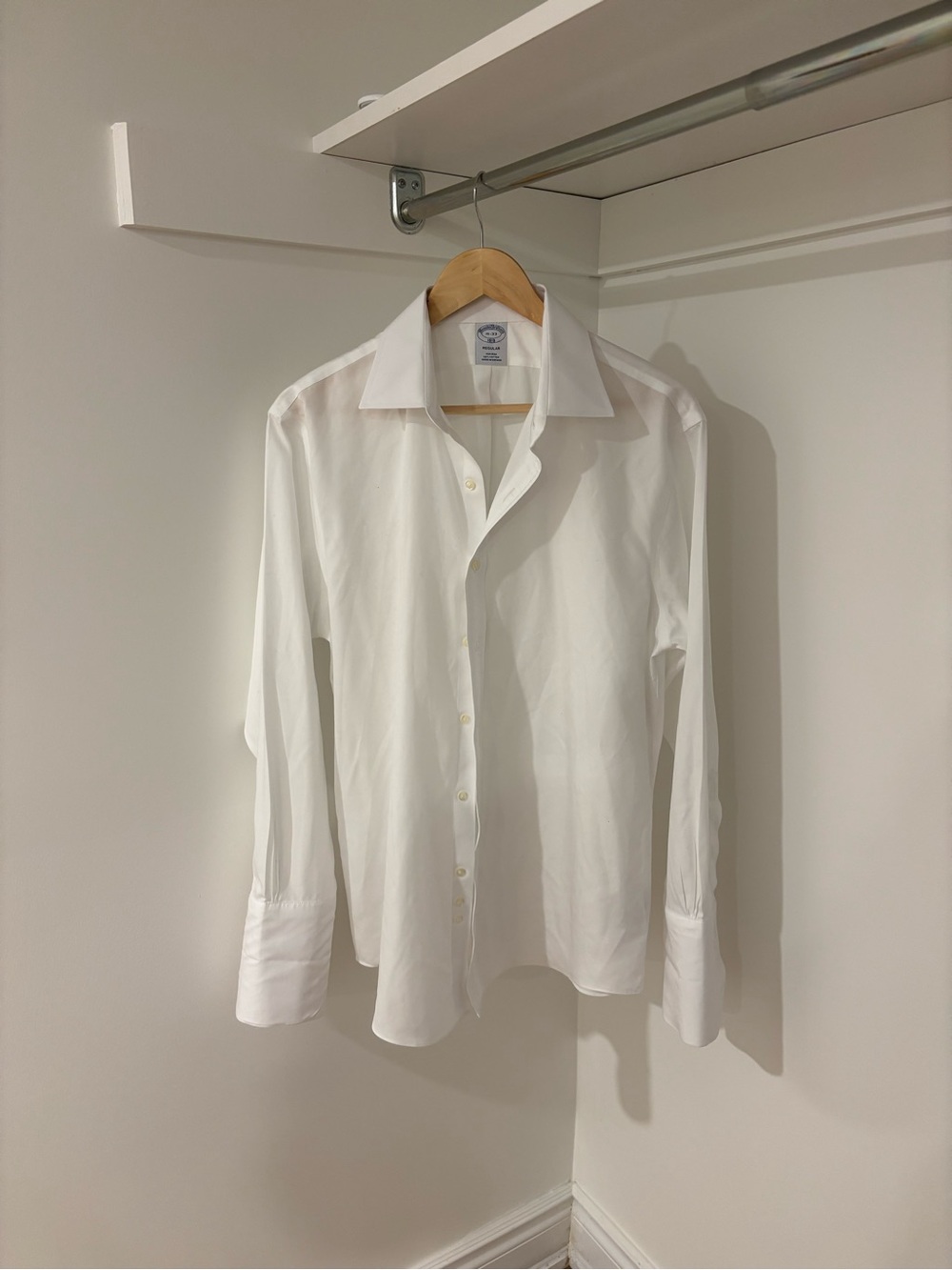Brooks Brothers White Dress Shirt - Classic Collar